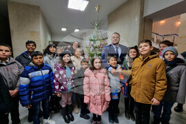 Ловеч - Областна администрация - коледна елха