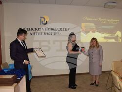 АКАДЕМИК ХРИСТО БЕЛОЕВ БЕ НАГРАДЕН ЗА „БУДИТЕЛ НА РУСЕНСКИЯ УНИВЕРСИТЕТ – 2022“
