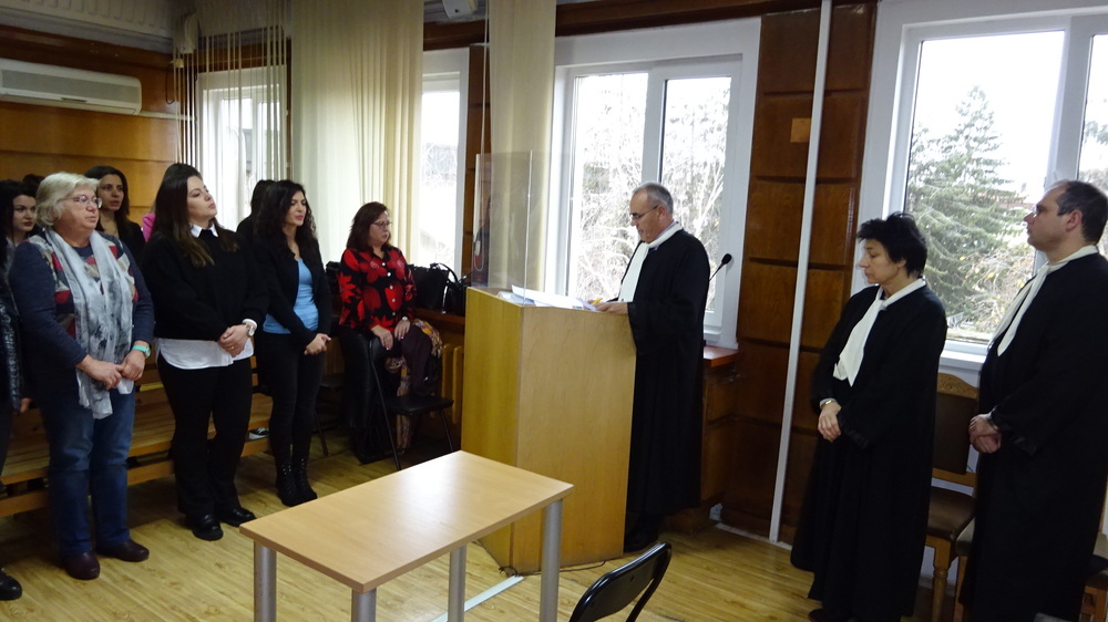Новите съдебни заседатели в Окръжен съд – Разград положиха клетва и встъпиха в длъжност 