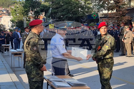 Велико Търново - Випуск 146-и на НВУ „Васил Левски“ получи първо офицерско звание