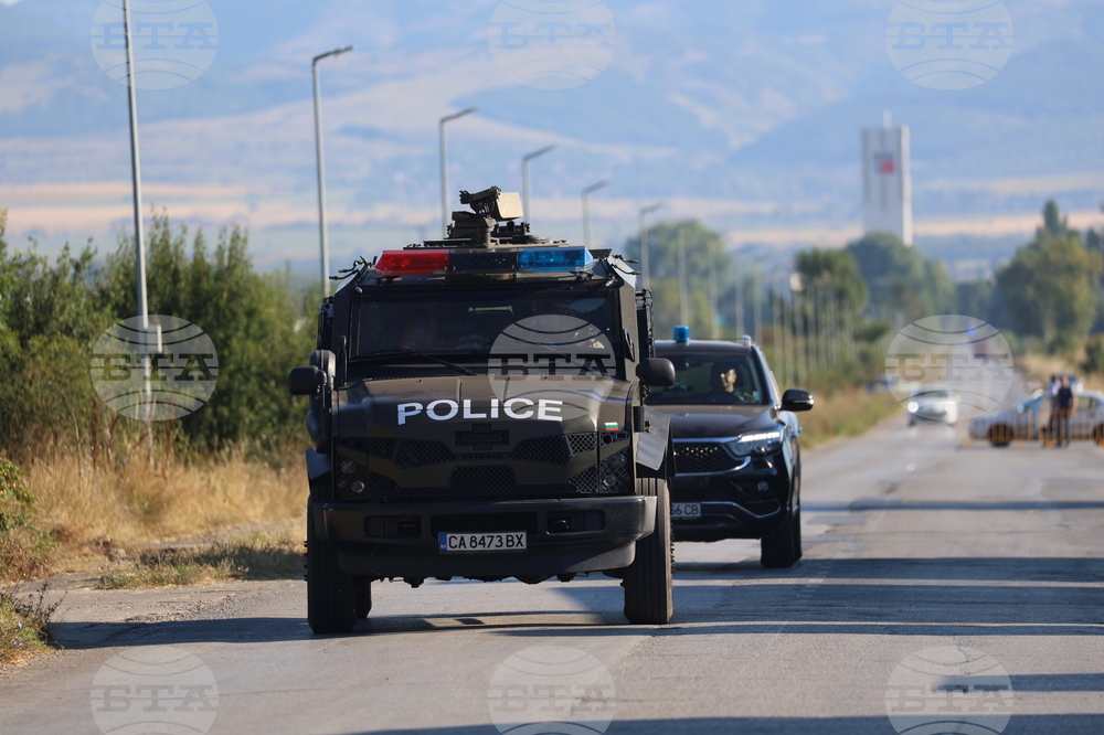 Село Гара Елин Пелин - полицейска техника
