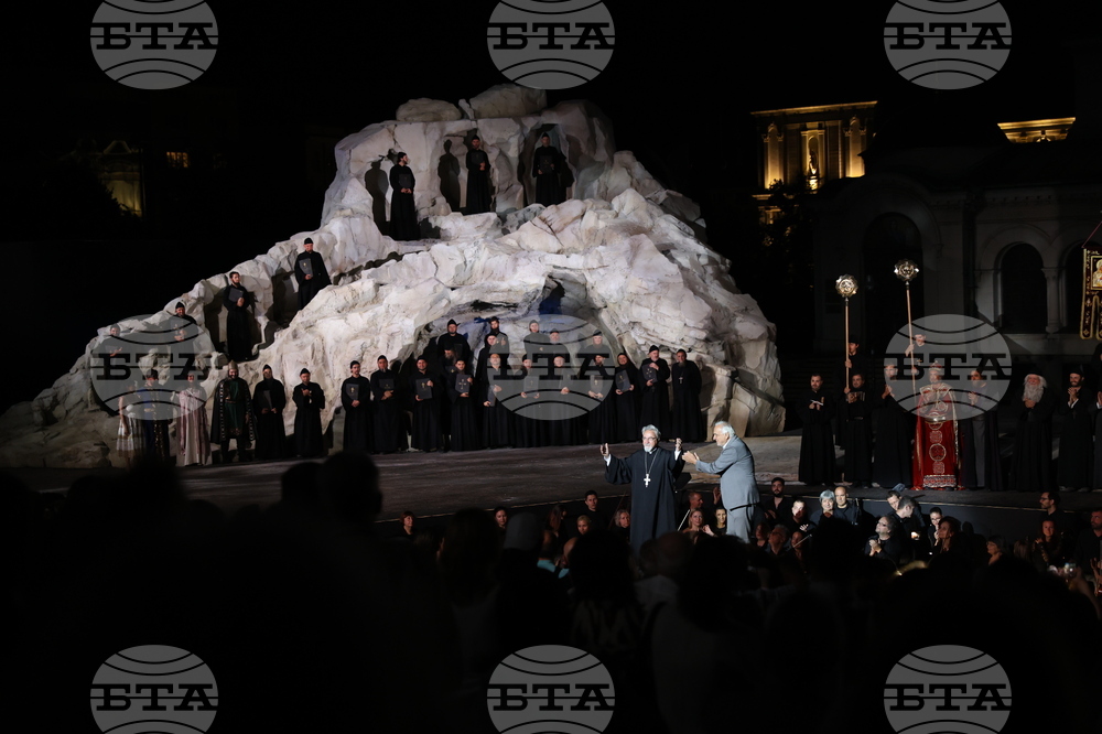 Софийска опера и балет - „Рилският пустинник“ - музикална поема - представяне на открито -втора вечер