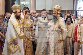 Дупница - катедрален храм "Свети Георги Победоносец" - патриарх Даниил - тържествена Света литургия