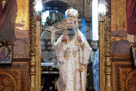 Дупница - катедрален храм "Свети Георги Победоносец" - патриарх Даниил - тържествена Света литургия
