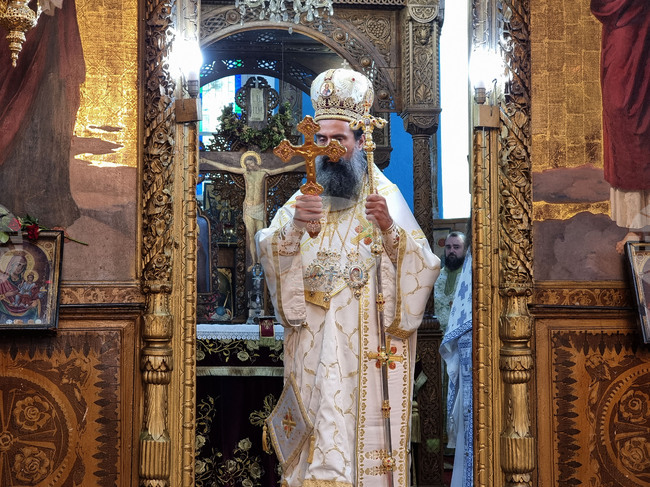 Дупница - катедрален храм "Свети Георги Победоносец" - патриарх Даниил - тържествена Света литургия