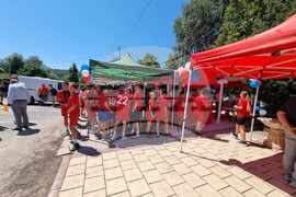 Дупница - патриарх Даниил - храм - Света литургия - стадион - освещаване