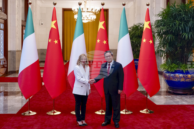 Ли Цян призова за справедливи условия за китайските инвеститори в Италия след среща с Мелони 