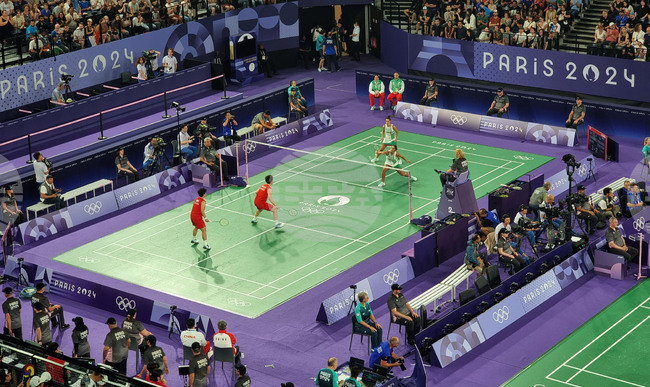 Франция - XXXIII Летни олимпийски игри - бадминтон - Стефани Стоева - Габриела Стоева