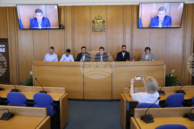 Столична община - брифинг