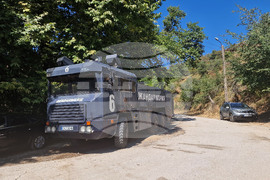 Петрич - българо-гръцка граница - пожар