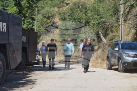 Петрич - българо-гръцка граница - пожар - Димитър Главчев - Калин Стоянов