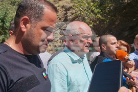 Петрич - българо-гръцка граница - пожар - Димитър Главчев - Калин Стоянов