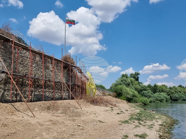 Видин - крепостни стени - реставрация 