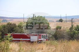 Бургас - квартал „Меден Рудник" - пожар