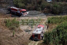 Бургас - квартал „Меден Рудник" - пожар