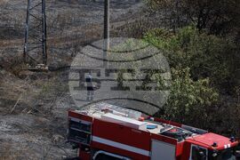 Бургас - квартал „Меден Рудник" - пожар