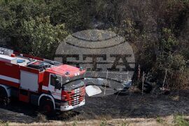 Бургас - квартал „Меден Рудник" - пожар