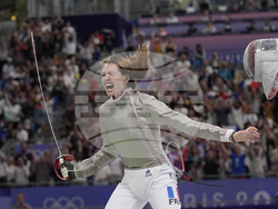 APTOPIX Paris Olympics Fencing
