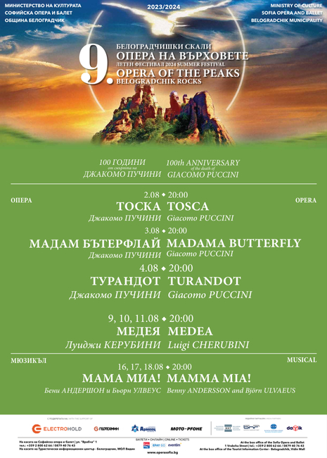 Софийска опера и балет: Опера на върховете 2024