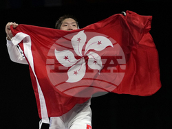 APTOPIX Paris Olympics Fencing