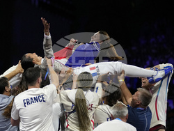 APTOPIX Paris Olympics Fencing