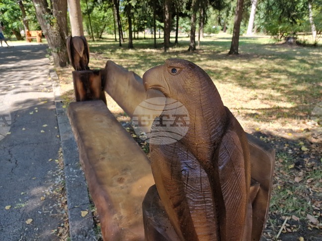 Самоков - Туристическа градина - пейки