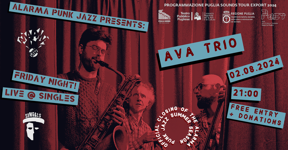 Концерт на Ava Trio закрива летния сезон на „Аларма пънк джаз“