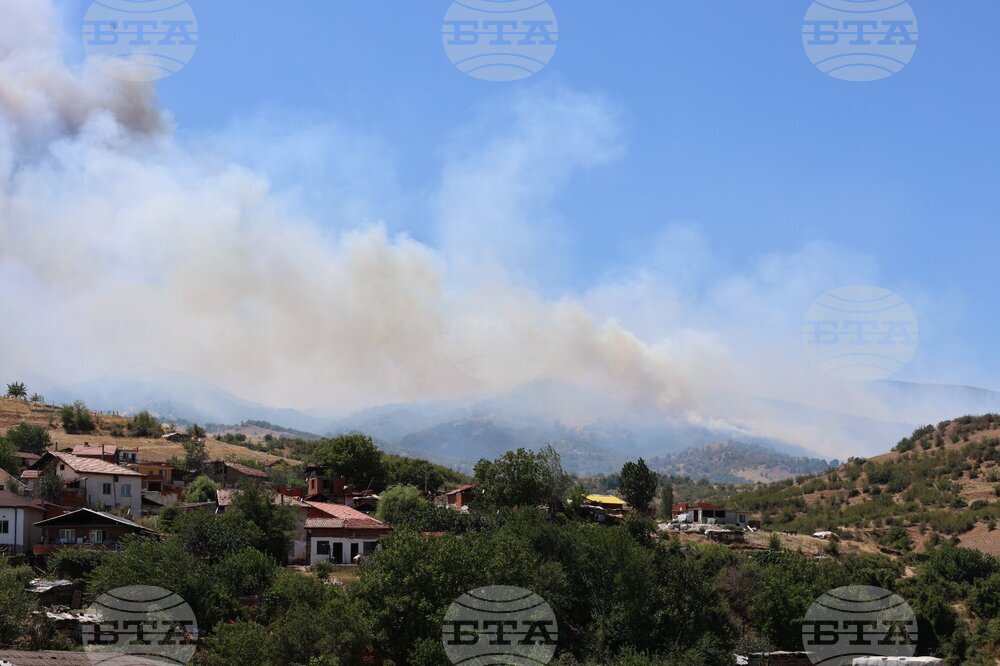 Село Микрево - пожар