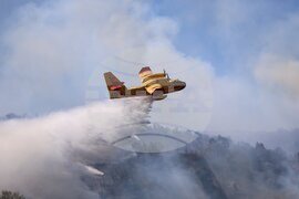 Село Микрево - пожар