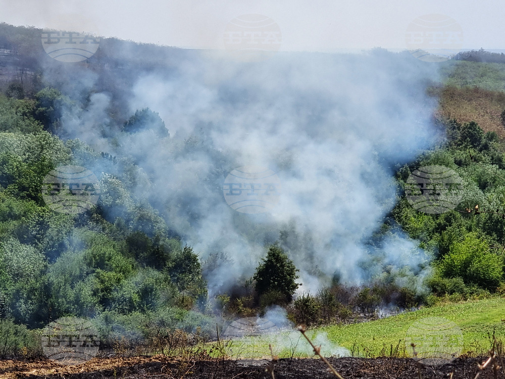 Село Калина - пожар