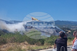 Село Микрево - пожар