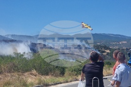 Село Микрево - пожар