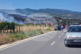 Село Микрево - пожар