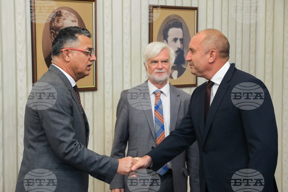 President Radev Meets Head of UN Intergovernmental Panel on Climate Change Jim Skea, WMO President Abdulla Al Mandous