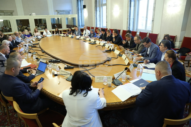 Народно събрание - Комисия по бюджет и финанси - заседание