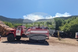 Славянка - пожар