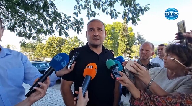 Целта е да опазим пътя между село Микрево и Цапарево, каза главният секретар на МВР Димитър Кангалджиев