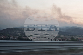 Община Струмяни - пожар - бедствено положение