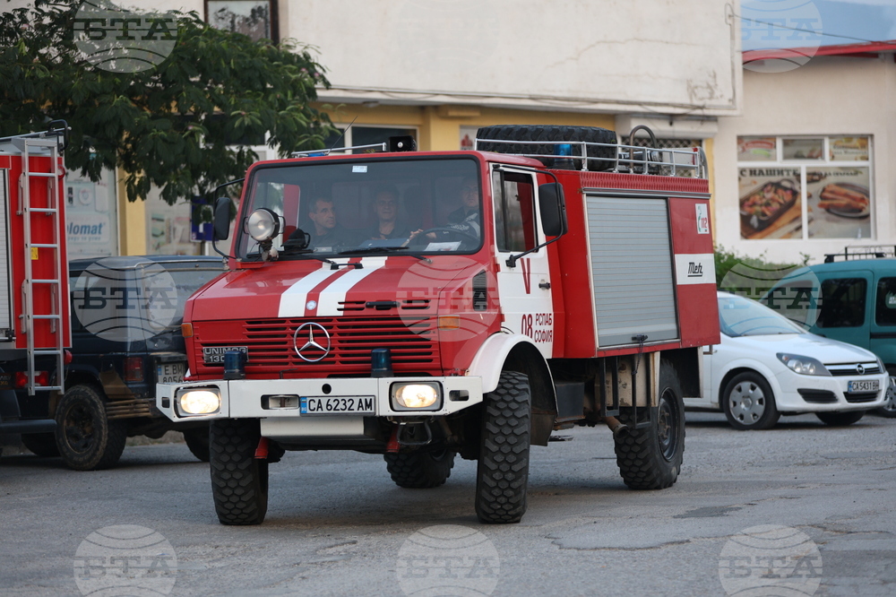 Село Микрево - пожар