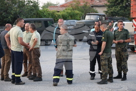 Село Микрево - пожар