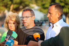 Село Микрево - брифинг - пожар