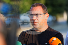 Село Микрево - брифинг - пожар