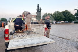 Село Микрево - пожар