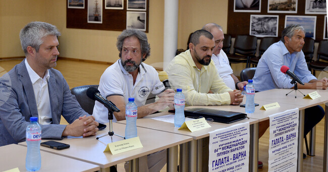 Варна - Плувен маратон Галата-Варна - пресконференция