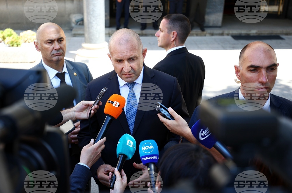 Румен Радев - брифинг