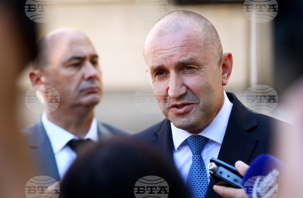 Румен Радев - брифинг