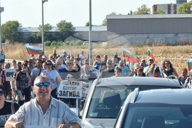 Поморие - винопроизводители и лозари - протест