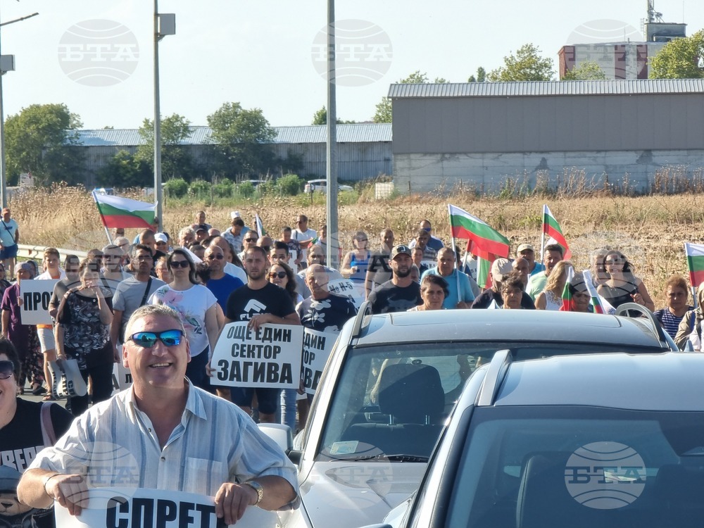 Поморие - винопроизводители и лозари - протест