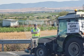 Поморие - винопроизводители и лозари - протест