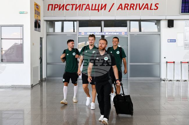 Пловдив -  футбол - Панатинайкос - пристигане 